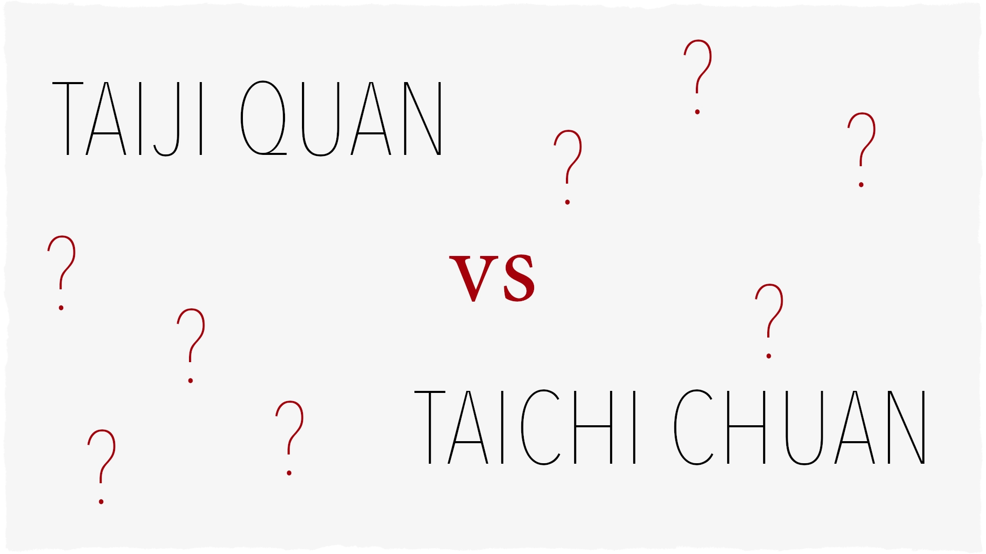 Si scrive Taiji Quan o Taichi Chuan? Copertina dell'articolo